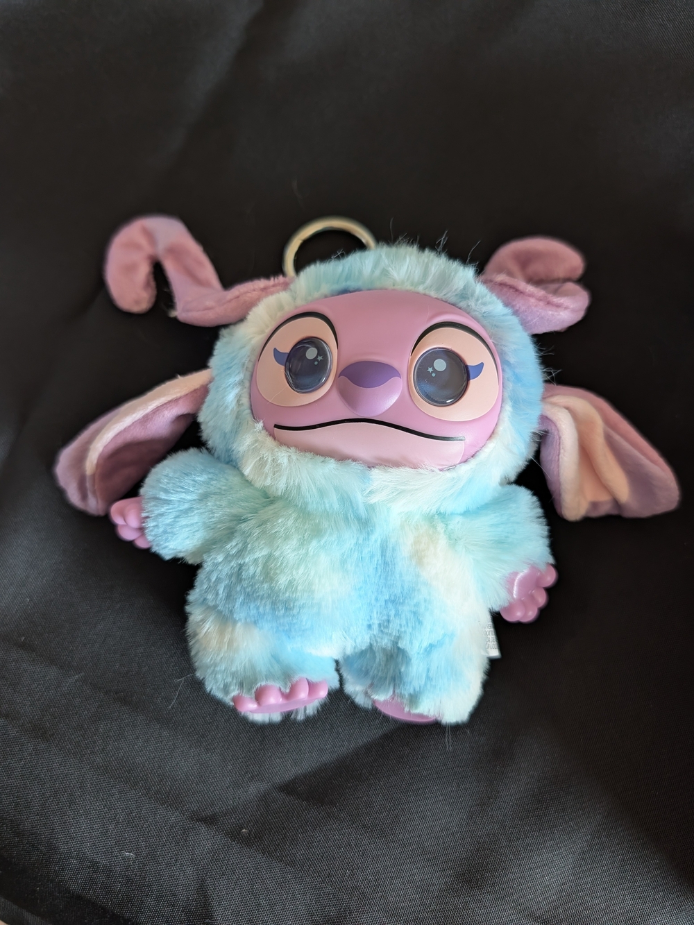 Disney Angel Snow cone swirl vinyl plush Bag Clip